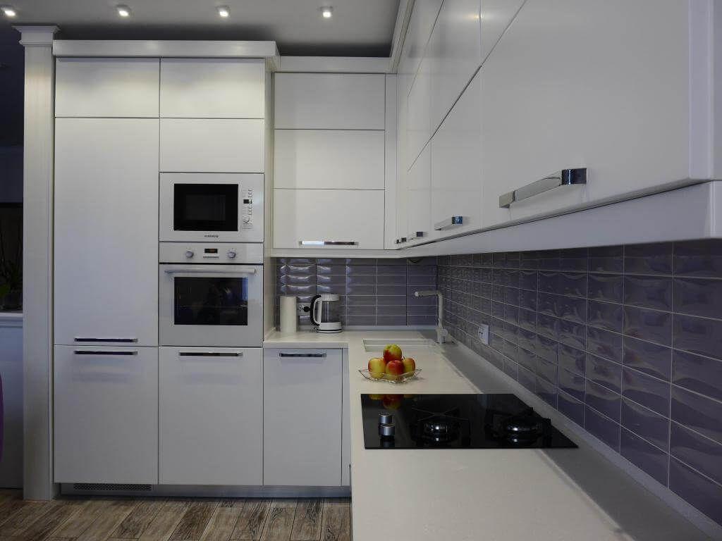 Современный интерьер: дизайн кухни 9 кв.м. (85 фото)