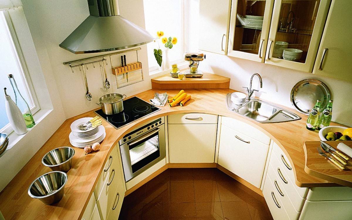 Примеры кухни для маленькой кухни фото