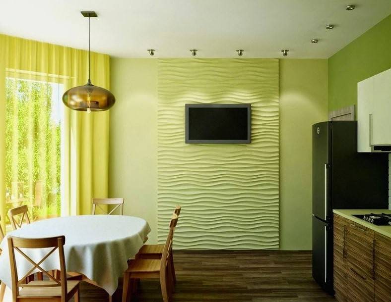Покраска стен на кухне: выбор краски, пошаговая инструкция и варианты окрашивания