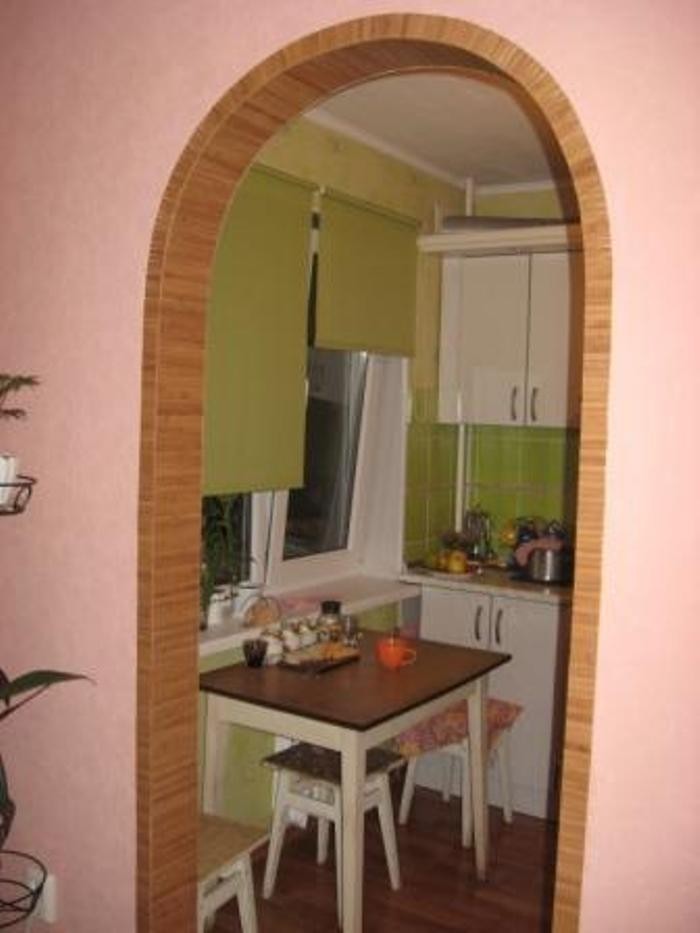 Оформляем стильный проход в интерьере кухни: фото арок на кухню и разнообразие модельного ряда