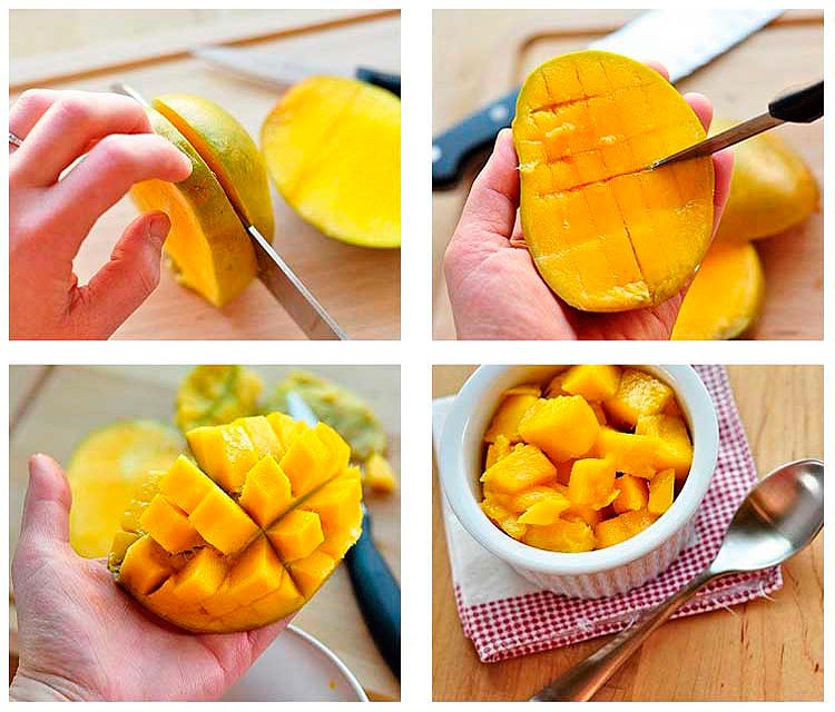 Как правильно почистить и порезать манго с косточкой в домашних условиях и видео