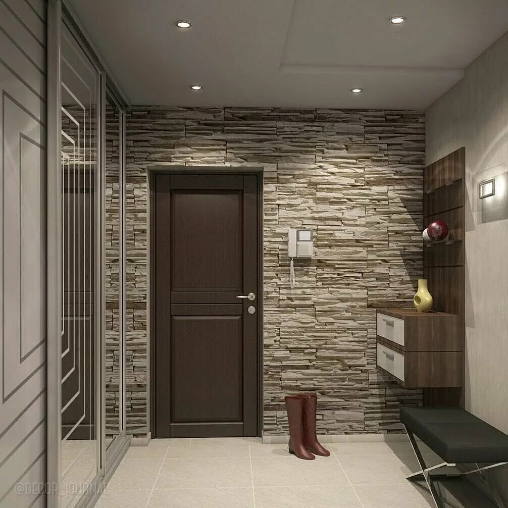 красивые коридоры в квартирах фото