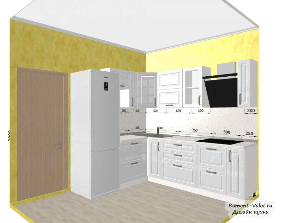 Дизайн угловой кухни 2021: 137 фото, размеры, идеи мойки в углу