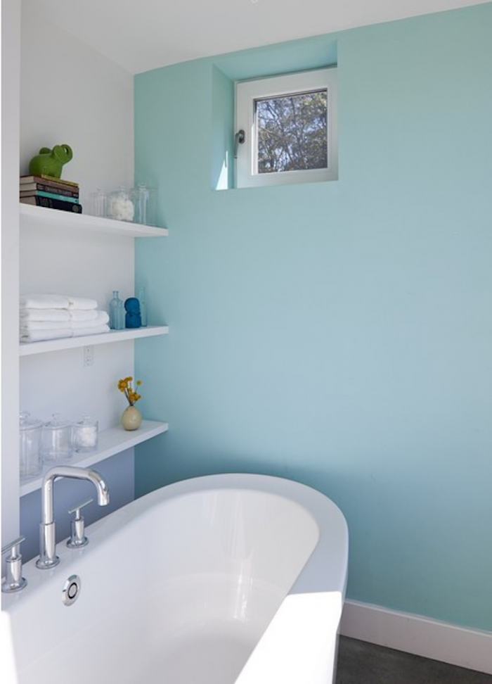 Покраска стен в ванной комнате дизайн фото