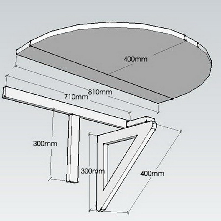 Как сделать откидной столик на балконе своими руками: складной, раскладной