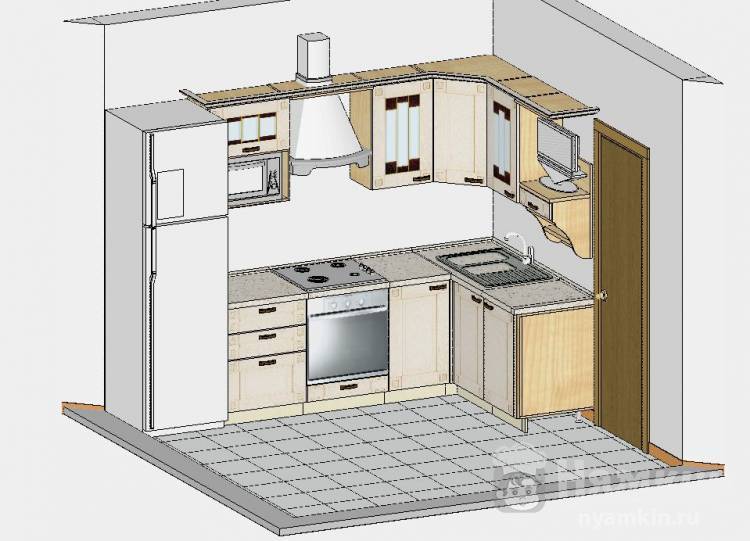 Дизайн кухни в частном доме: как правильно распланировать обустройство своими руками, проекты с окном и небольшой кладовкой, виды кухонь