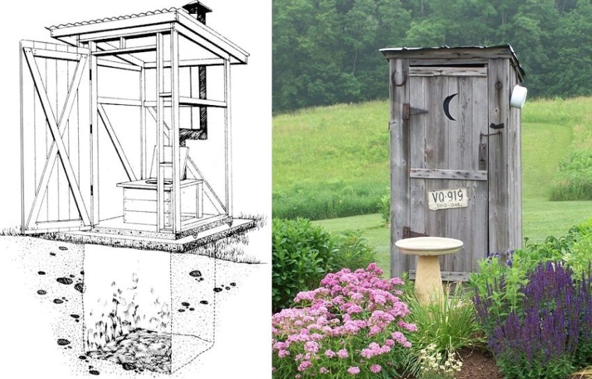 Как построить дачный туалет из кирпича своими руками. поэтапные фотографии строительства кирпичного туалета