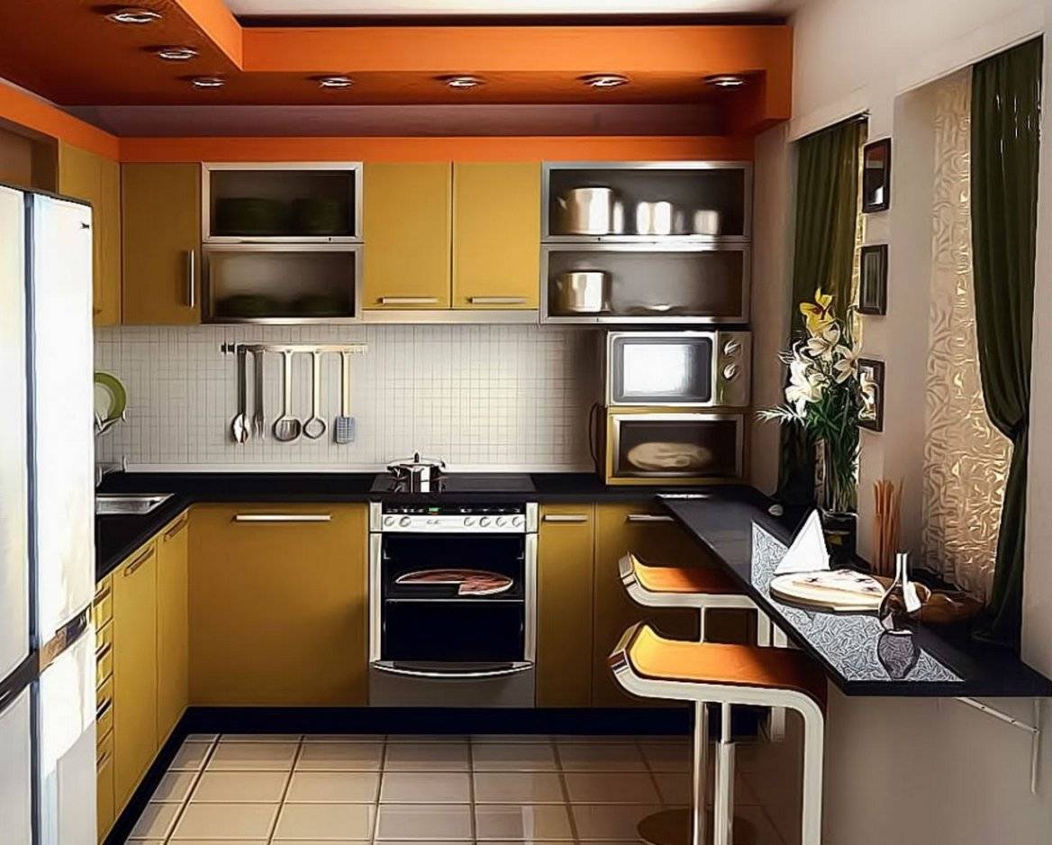 Кухня в хрущевке: все способы увеличения пространства маленькой кухни