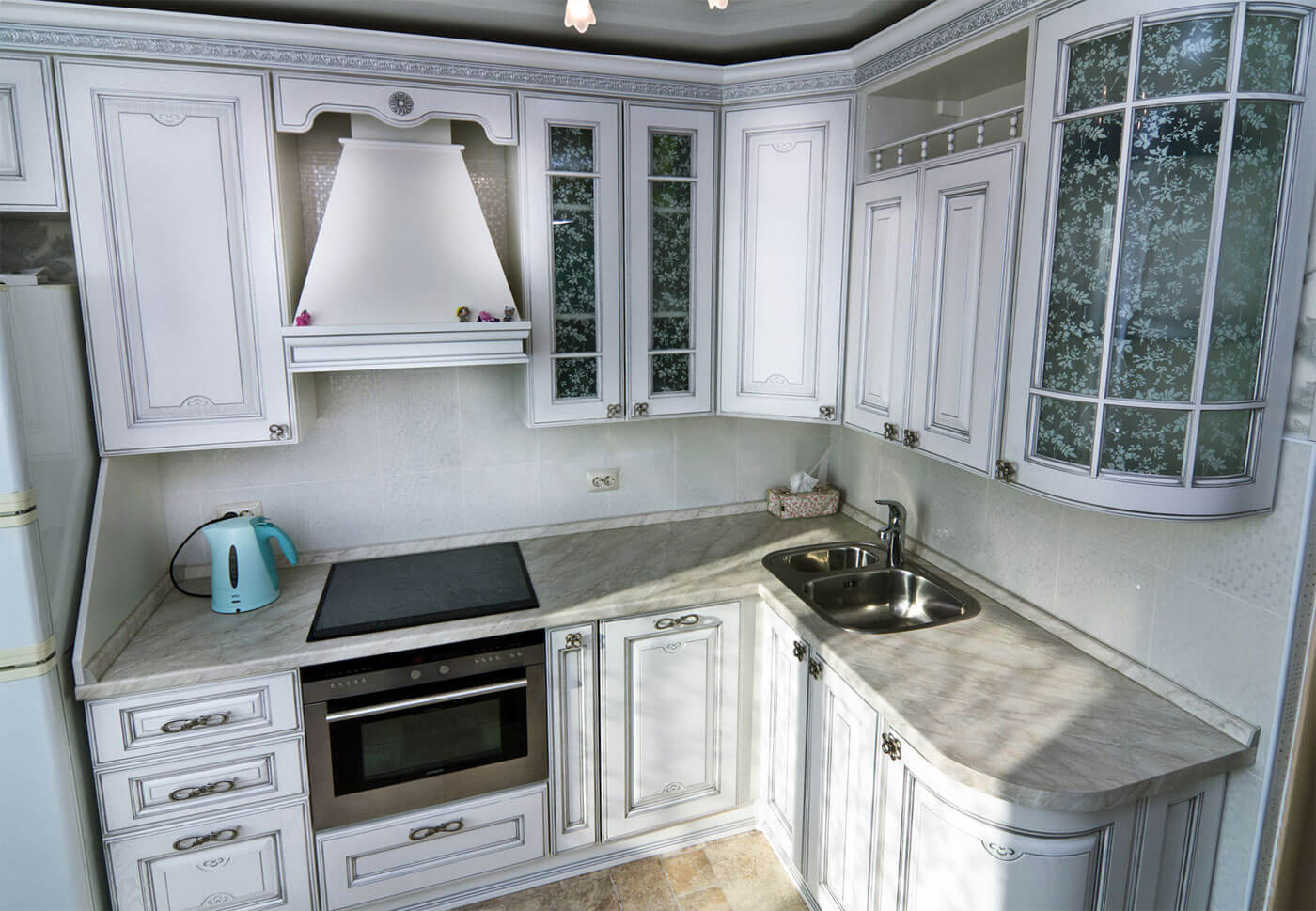 Дизайн кухни в современном стиле 9 кв м: фото в панельном доме