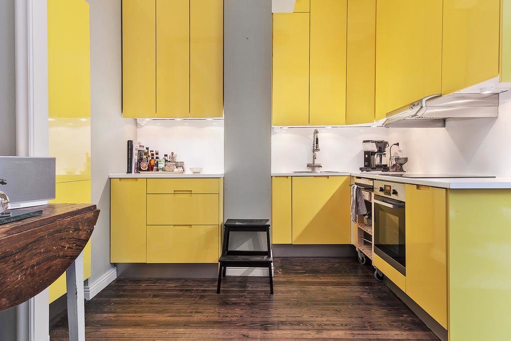 60 фото! кухни желтого цвета