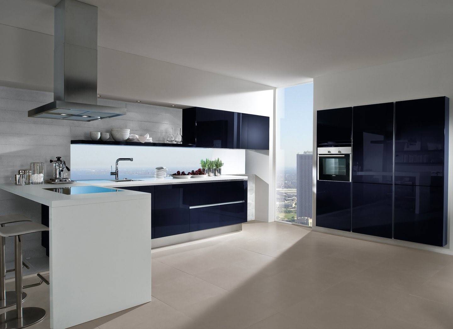 Кухня в стиле хай-тек: фото дизайна в реальных квартирах, варианты интерьера