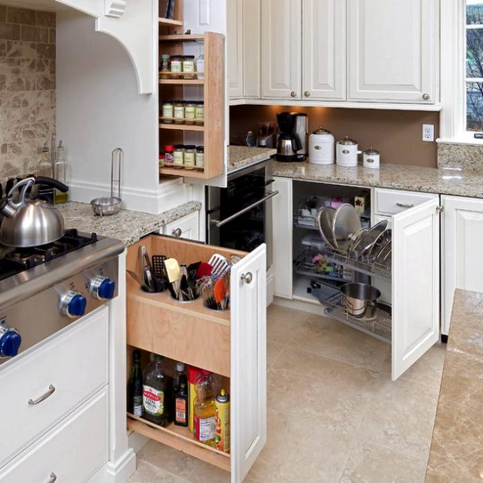 10 супер идей для организации хранения на кухне: хитрости, советы, фото и видео
