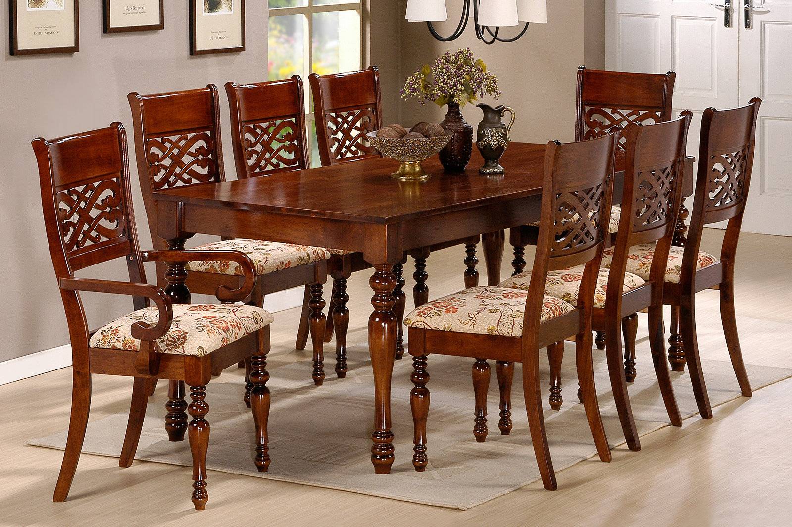 столы и стулья деревянные малайзия