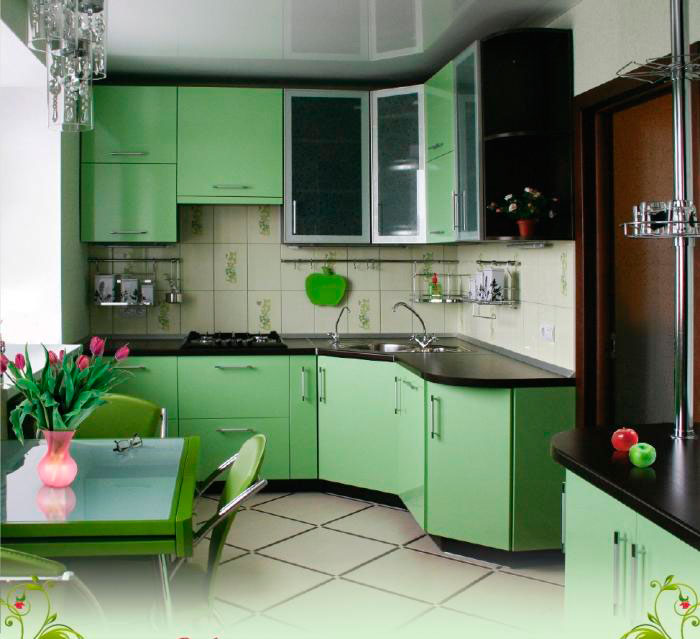 Кухонные гарнитуры угловые фото для кухни 9 кв м фото