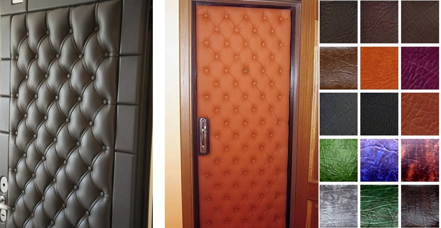 Как утеплить входную деревянную дверь своими руками – обивка двери дермантином + фото-видео
