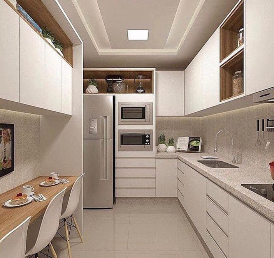 ???? дизайн интерьера кухни 9 м²: расширение, отделка, планировка, стиль