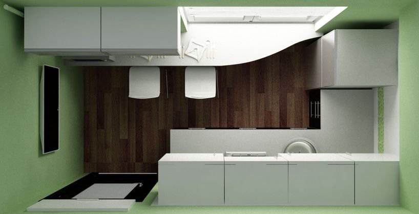Кухня 6 кв. метров: 140+ реальных фото, дизайн, правила оформления