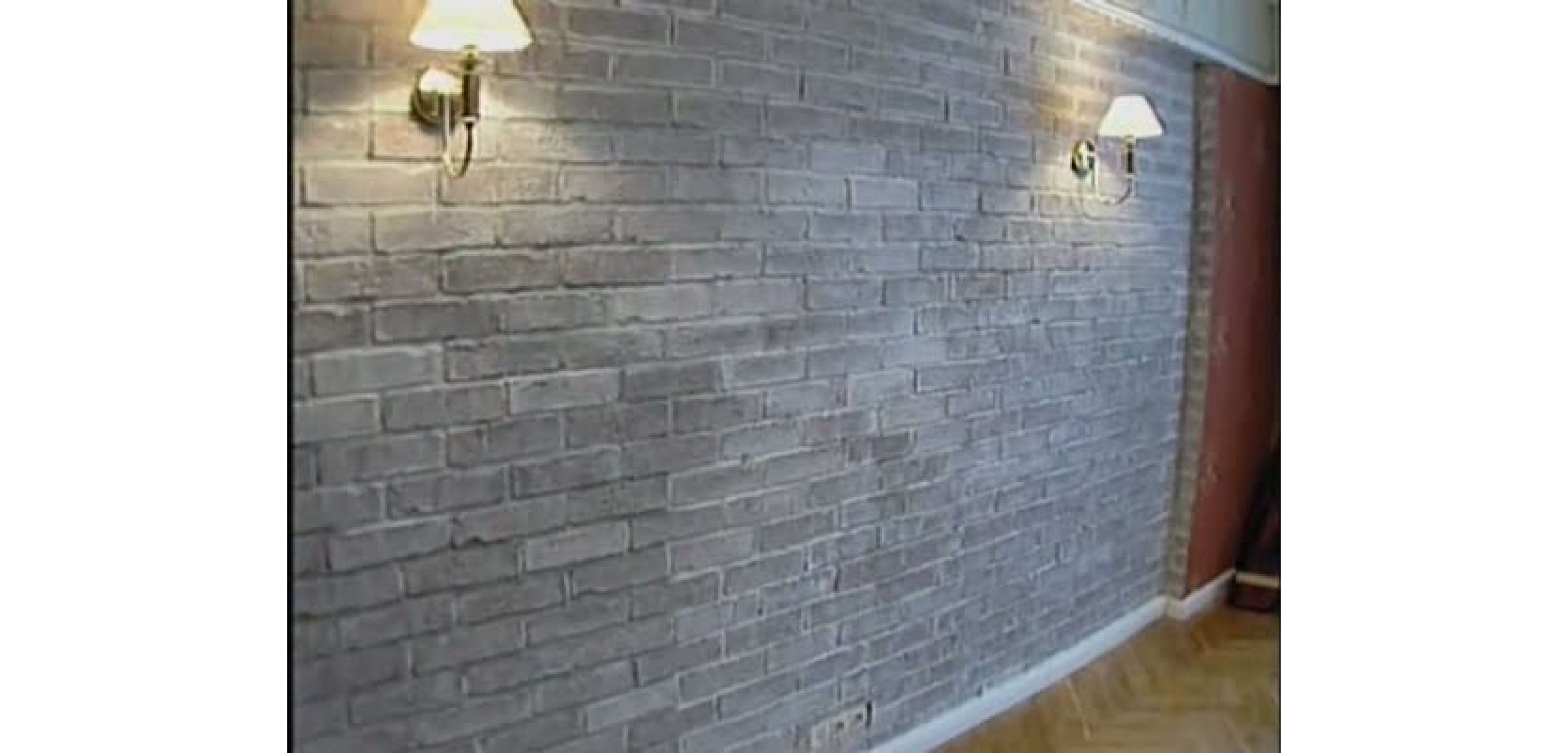 Установка декоративной плитки на стену
