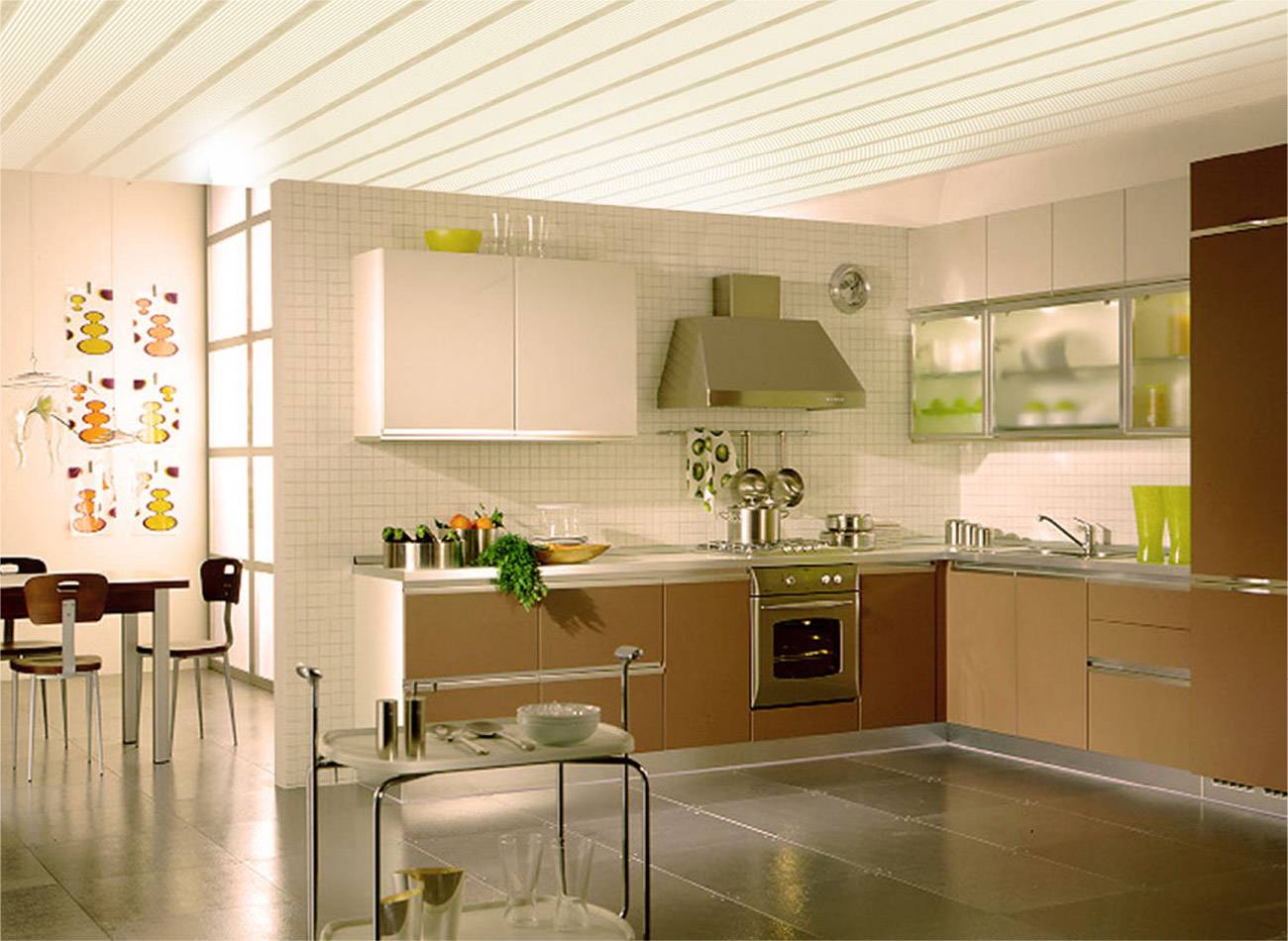 Какие материалы выбрать для отделки кухни: доступные варианты для отделки стен, их особенности