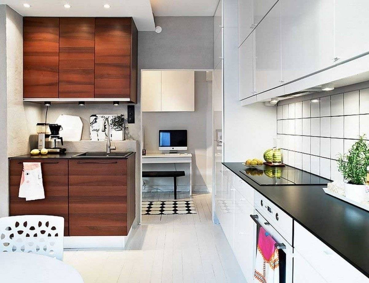 Кухня 11 кв. м. - фото новинок дизайна, планировка, зонирование, правила расстановки мебеливарианты планировки и дизайна