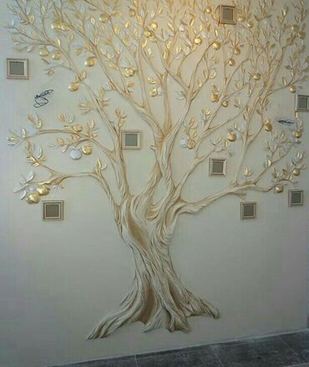 Декоративное дерево в современном декоре