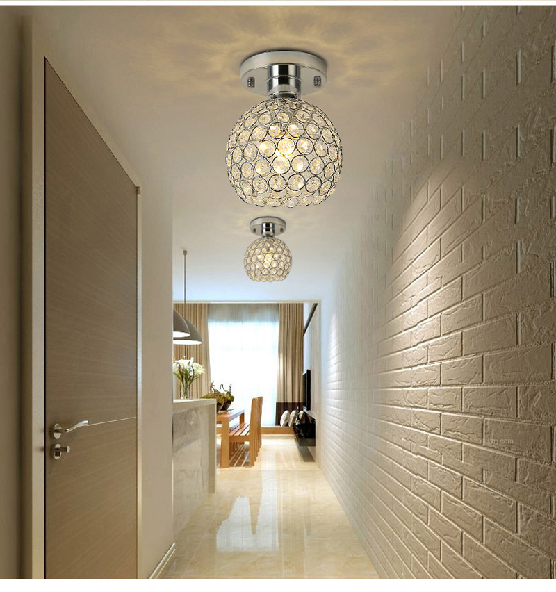 Освещение в коридоре и прихожей с натяжными потолками (150+ фото)