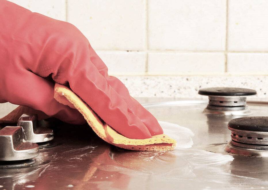 Как отмыть кухонный гарнитур от жира в домашних условиях народными средствами