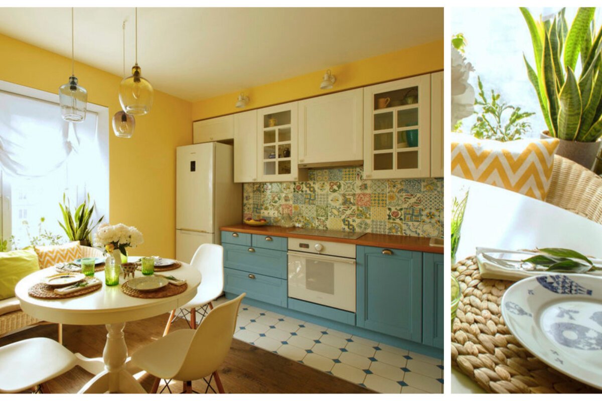 Обои для кухни - 90 фото, красивые идеи дизайна, как комбинировать, советы по выбору