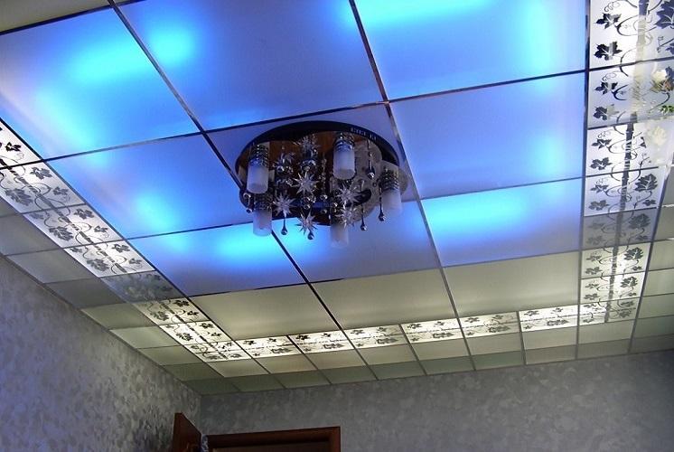 Потолок из оргстекла с подсветкой: завораживающая красота