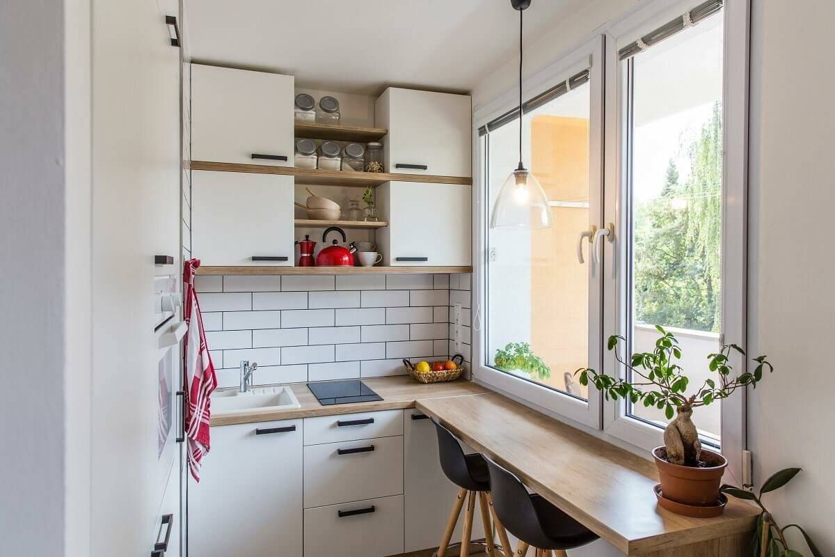 Дизайн маленькой кухни: 7 идей, 4 ошибки и 93 фото (реальные)