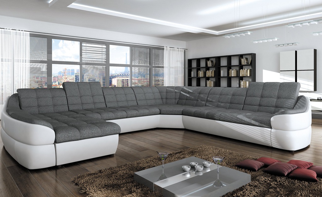 Большие диваны: советы по подбору и созданию особого стиля для всего дома (104 фото дизайна)