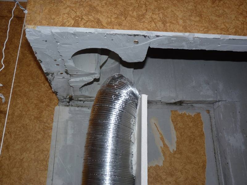 Восстановление вентиляционного короба и воздуховода в квартире (на кухне и ванной) своими руками