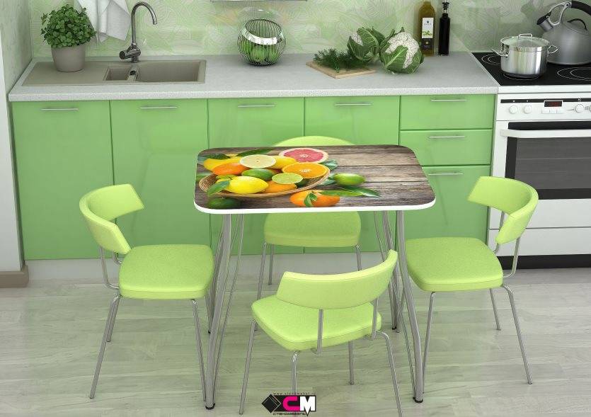 Стол для маленькой кухни: 50 фото в интерьере, стильные и эргономичные идеи