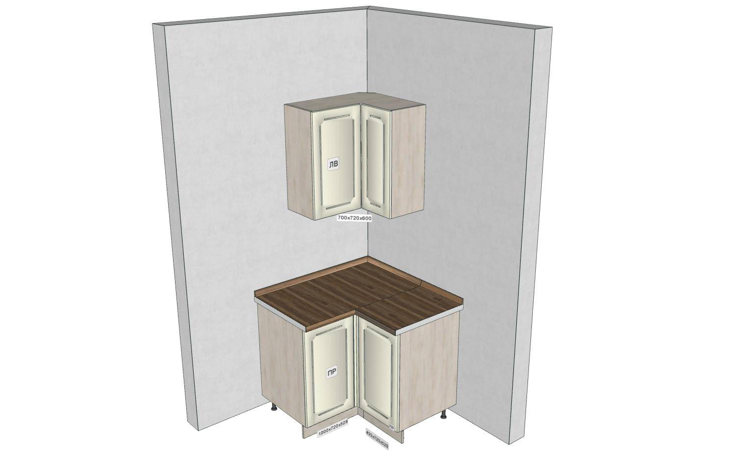Угловой напольный шкаф под мойку для кухни: виды и дополнительные функции кухонной тумбы