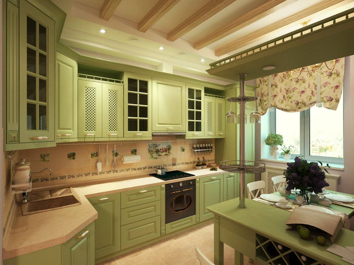 Кухня в стиле прованс - 110 лучших идей оформления дизайна кухни