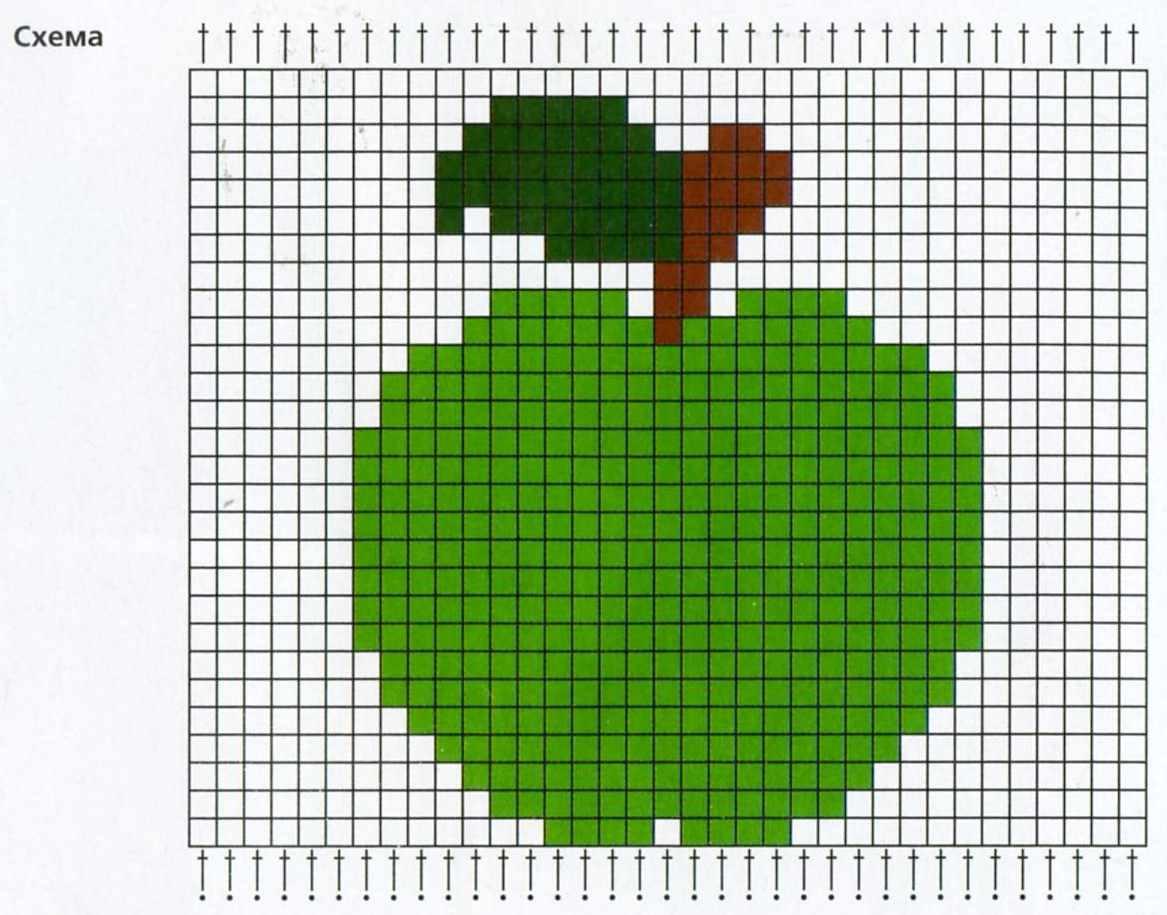 Схема вышивки крестиком 2 класс