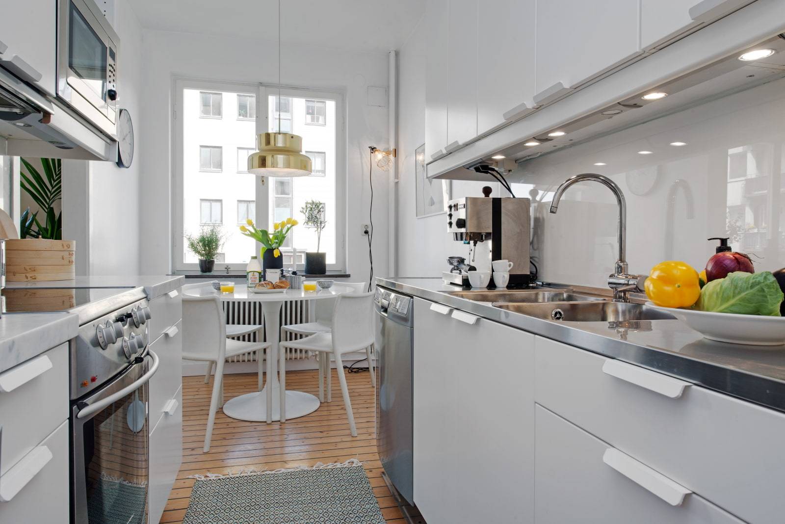 Дизайн небольшой кухни-гостиной 30-40 кв м с примерами