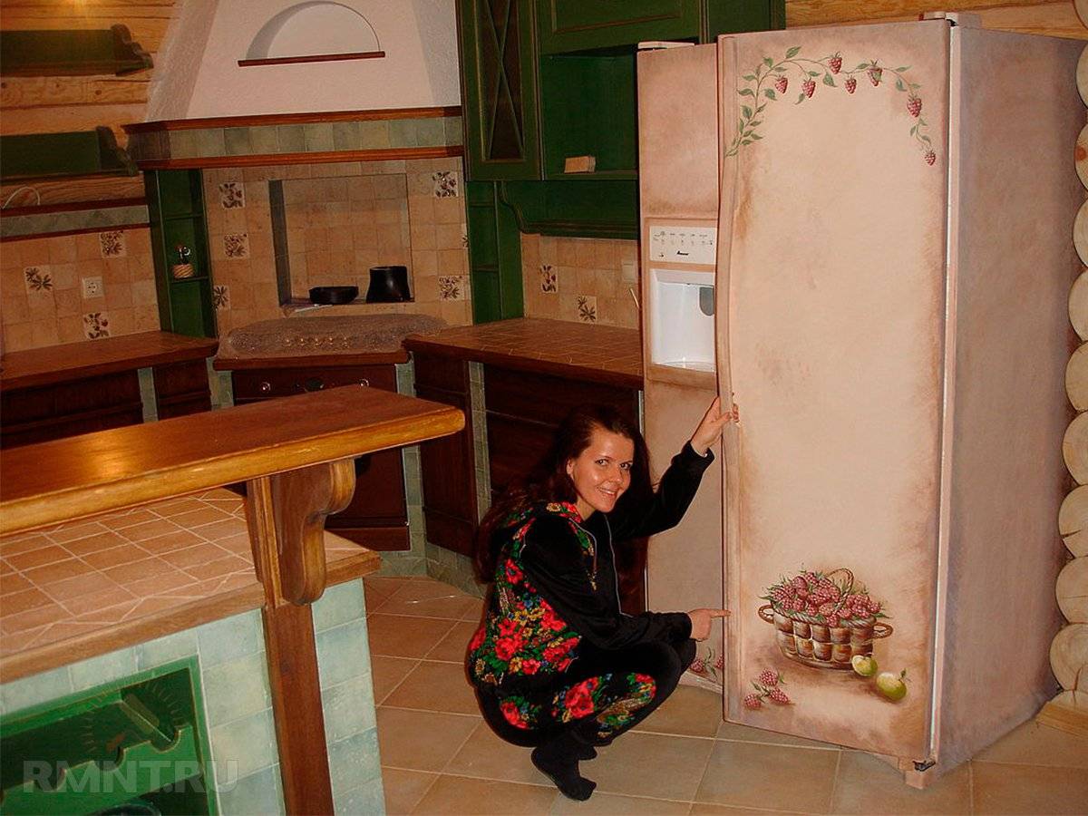Как обновить холодильник своими руками: способы реставрации