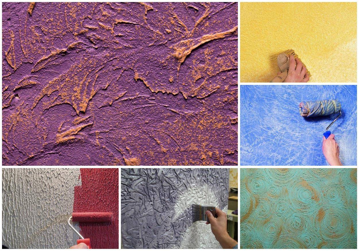 Декоративная покраска стен своими руками: разные технологии нанесения краски (фото, видео)