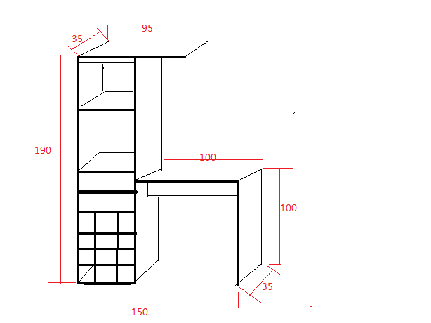 Размеры и материалы для барной стойки на кухне
