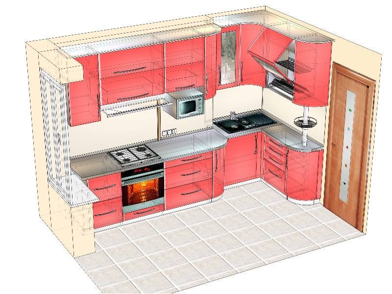 Угловые кухни - 150 фото оригинального дизайна 2020 года