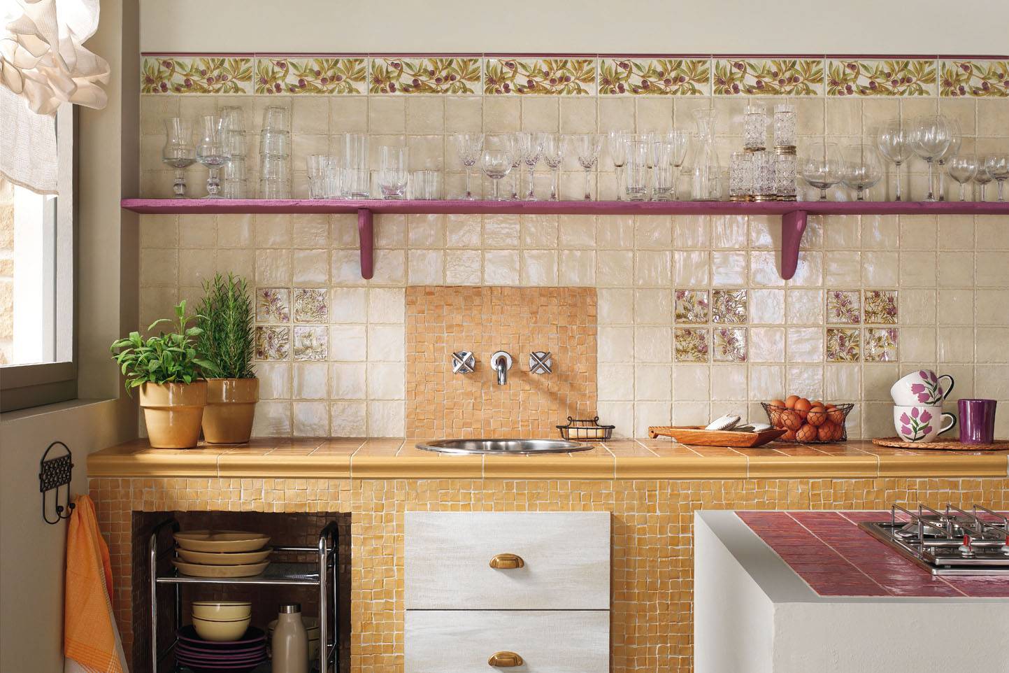 Плитка для кухни на фартук: 105 фото примеров реального интерьера кухни для плитки
