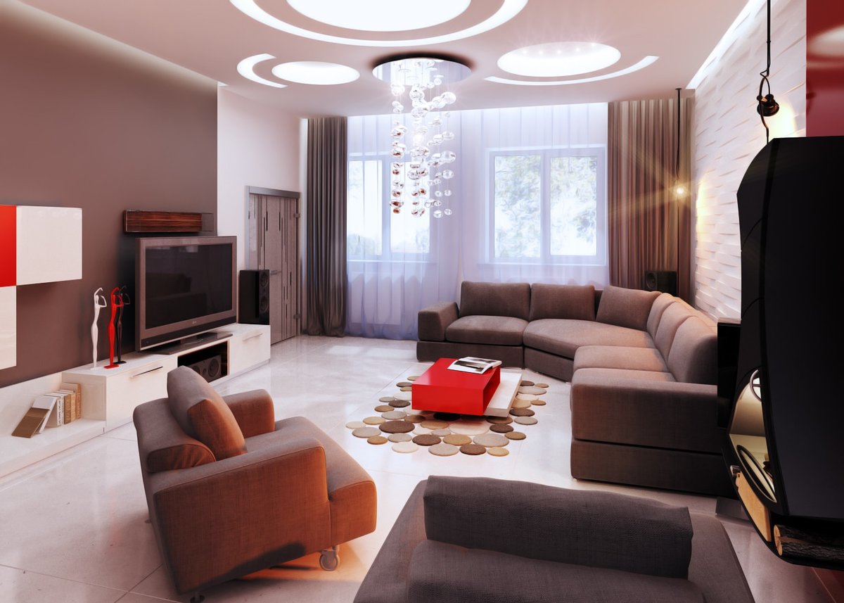 Правила выбора мебели в гостиную, популярные модели