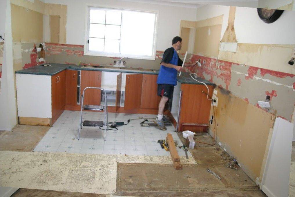 Как сделать ремонт на кухне своими руками :: syl.ru