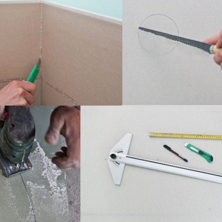 Как резать гипсокартон в домашних условиях — инструкция для начинающих мастеров - половед.рф