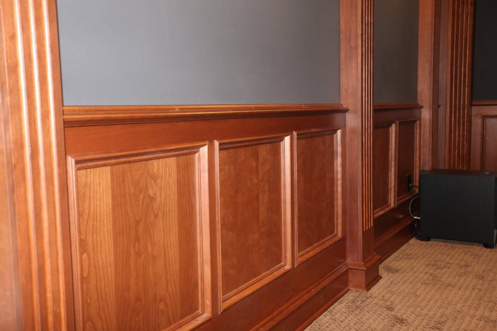 Деревянные стеновые панели Wainscoting