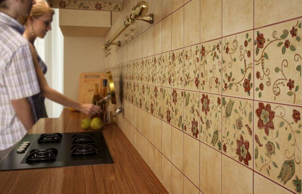 Плитка на кухню на стену