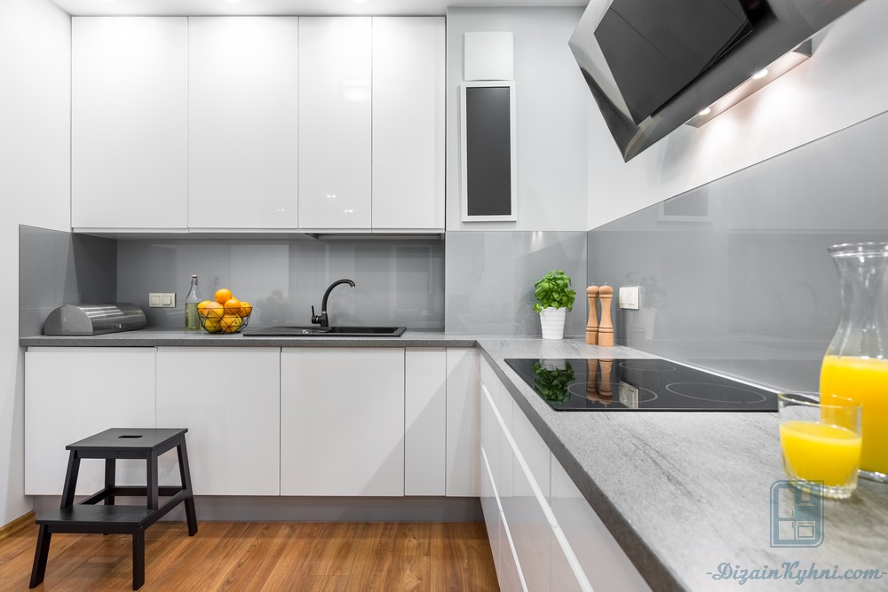 Дизайн серо-белой кухни: 140+ фото примеров и оригинальных идеи оформления