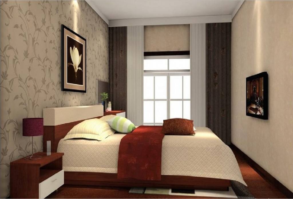 Иинтерьер и дизайн спальни 3х4 - фото