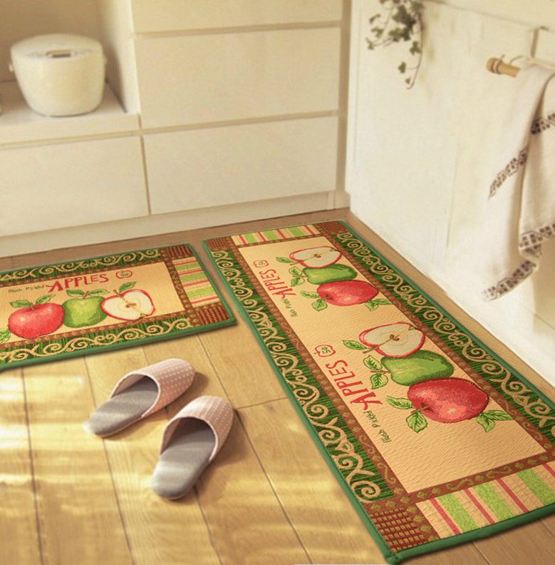 Ковёр на кухню: ковровое покрытие, циновка или ковровые дорожки своими руками